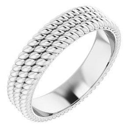 5.25 mm 3-Layered Stacked Rope Band