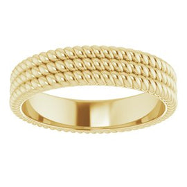 5.25 mm 3-Layered Stacked Rope Band