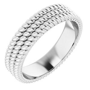 5.25 mm 3-Layered Stacked Rope Band