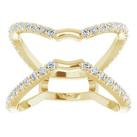 Mozambique Garnet Cross Earrings