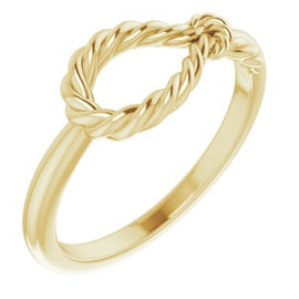 Rope Knot Ring
