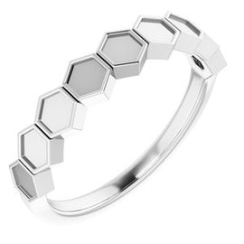 Stackable Geometric Ring