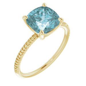 Sky Blue Topaz Ring