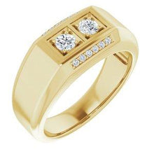 Load image into Gallery viewer, 3/8 CTW Men&#39;s Diamond Ring
