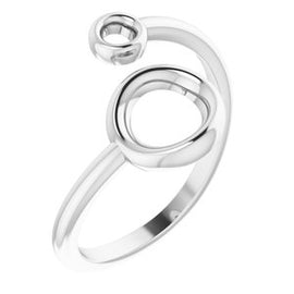 Double Circle Bypass Ring