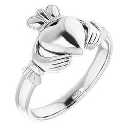 7.5 mm Claddagh Ring