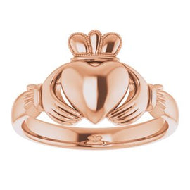 7.5 mm Claddagh Ring