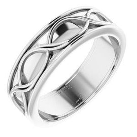 6 mm Infinity-Inspired Band