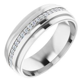 3/8 CTW Diamond Eternity Band