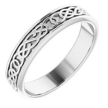 Load image into Gallery viewer, 5 mm Celtic-Inspired Band
