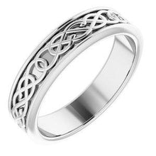 Load image into Gallery viewer, 5 mm Celtic-Inspired Band
