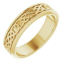 Load image into Gallery viewer, 5 mm Celtic-Inspired Band
