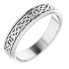 Load image into Gallery viewer, 5 mm Celtic-Inspired Band
