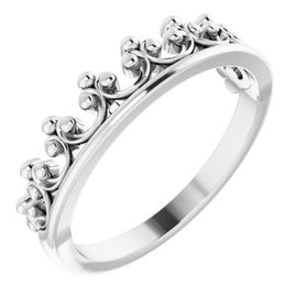 Stackable Crown Ring