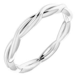 2.2 mm Woven-Design Band