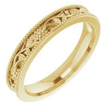 Load image into Gallery viewer, 3 mm Floral Band
