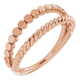 Stackable Negative Space Ring