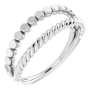 Stackable Negative Space Ring