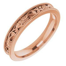 Load image into Gallery viewer, 3 mm Floral Band
