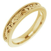 Load image into Gallery viewer, 3 mm Floral Band
