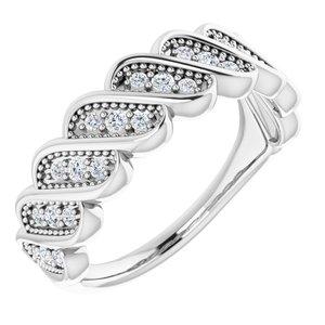 1/4 CTW Diamond Stackable Ring