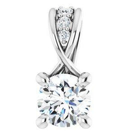 1/4 CTW Diamond Pendant