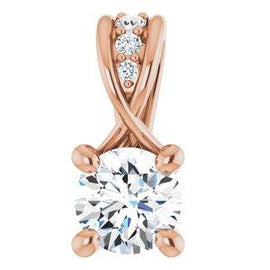 1/4 CTW Diamond Pendant