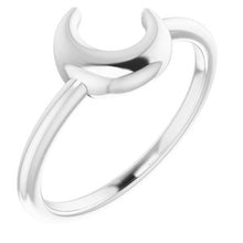 Load image into Gallery viewer, Crescent Moon Ring
