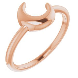 Crescent Moon Ring