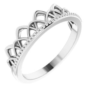 Stackable Crown Ring