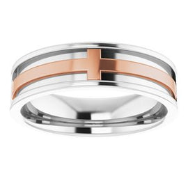 /Rose 6 mm Cross Band