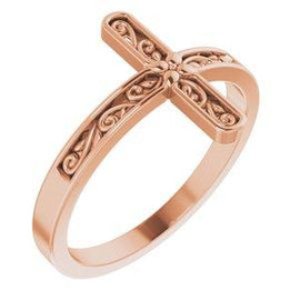 Sideways Cross Ring