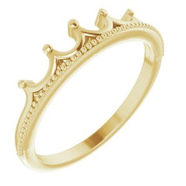 Stackable Crown Ring