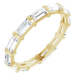 14K Yellow 1 1/6 CTW Diamond Eternity Band