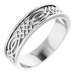 6 mm Celtic-Inspired Band