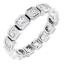 Load image into Gallery viewer, 14K White 1/2 CTW Diamond Eternity Band
