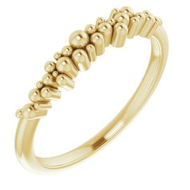 Stackable Scattered Bead Ring