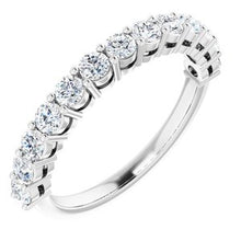 Load image into Gallery viewer, 14K White 1/4 CTW Natural Diamond Anniversary Band
