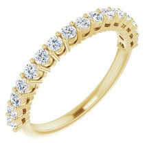 Load image into Gallery viewer, 14K White 1/4 CTW Natural Diamond Anniversary Band
