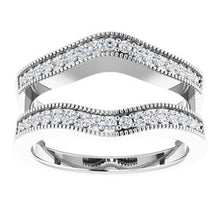 Load image into Gallery viewer, 1/3 CTW Diamond Ring Guard
