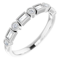 Load image into Gallery viewer, 14K Yellow 1/4 CTW Natural Diamond Anniversary Band
