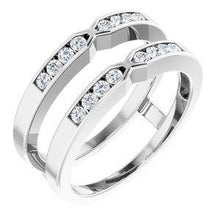 Load image into Gallery viewer, 1/4 CTW Diamond Ring Guard
