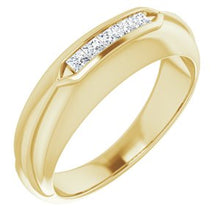 Load image into Gallery viewer, 14K Yellow 1/4 CTW Natural Diamond Ring
