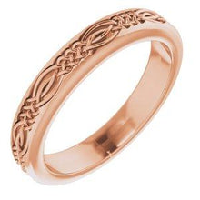 Load image into Gallery viewer, 3.2 mm Celtic-Inspired Band
