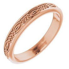 Load image into Gallery viewer, 3.2 mm Celtic-Inspired Band
