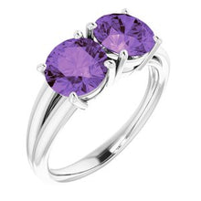 Load image into Gallery viewer, Peridot &amp; Pink Topaz Ring
