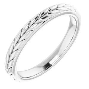 3 mm Leaf Band