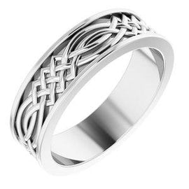 6 mm Celtic-Inspired Band