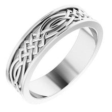 Load image into Gallery viewer, 6 mm Celtic-Inspired Band
