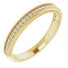 Load image into Gallery viewer, 14K White 1/10 CTW Natural Diamond Anniversary Band
